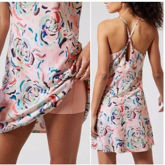 Athleta Blush Floral Infinity Dress - Picture 3 of 8